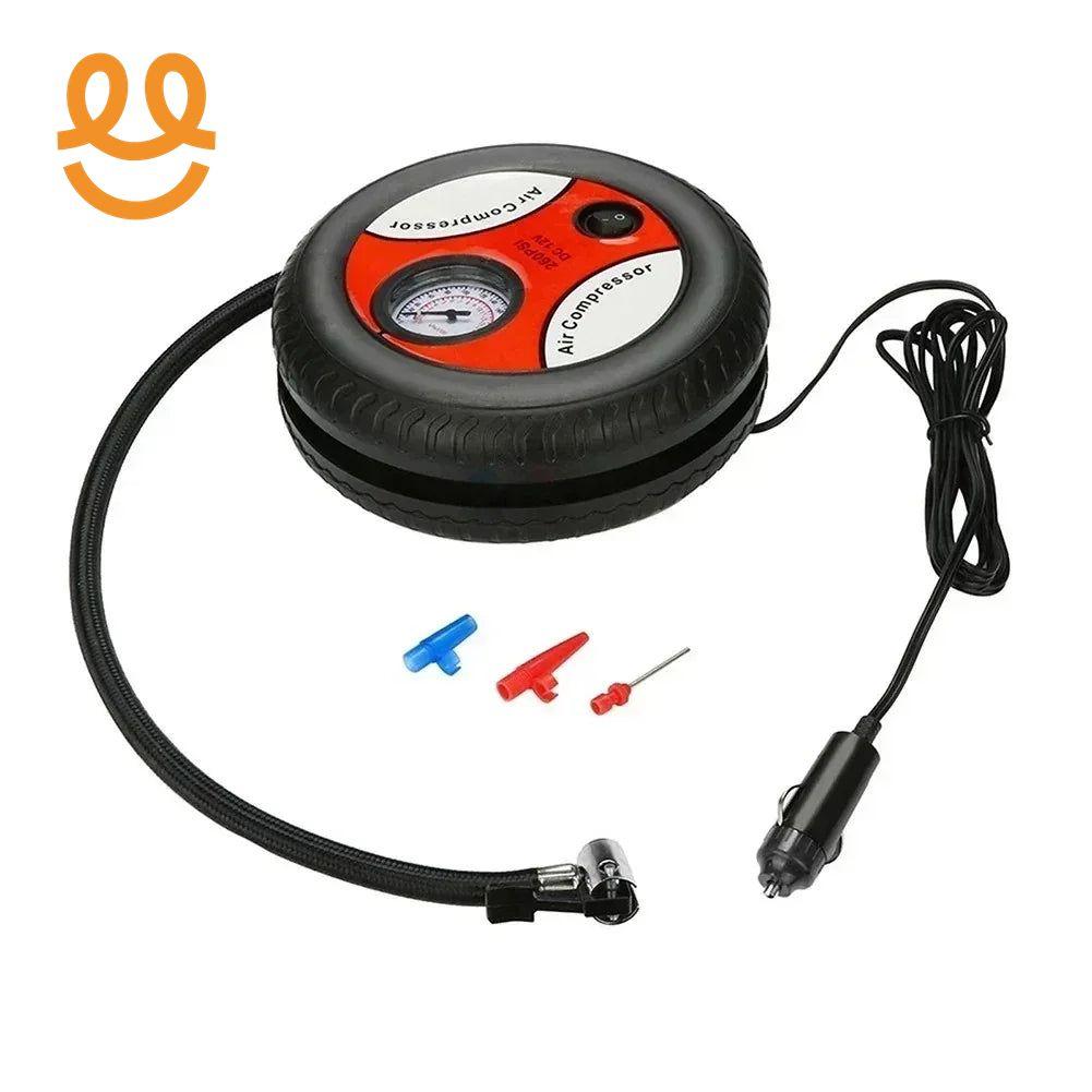 12V Car Tire Inflatable Pump Car Air Compressor Tire Inflator Air Pump 260psi Auto Tyre Inflator Pump Tire Inflation Pump