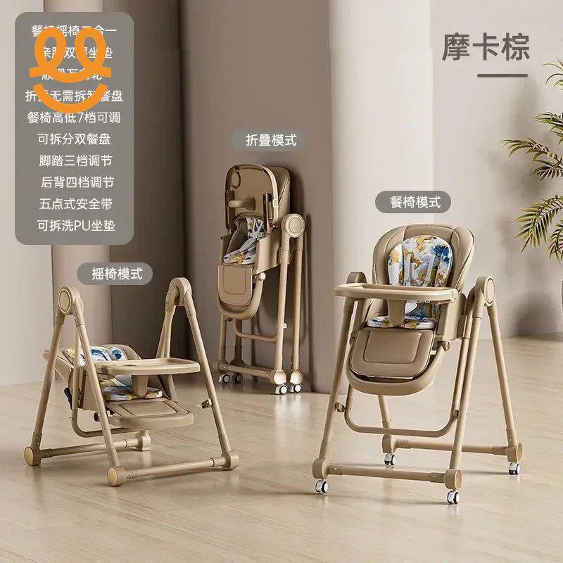 Foldable Sitting and Rocking Children's Dining - Pram - Baby Sitter