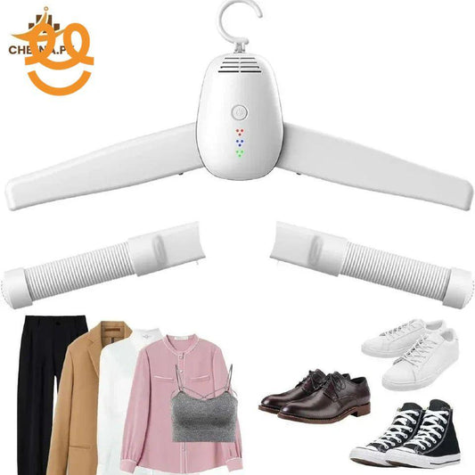 "Multi-Functional Folding Dryer Hanger – Portable Clothes Drying Rack