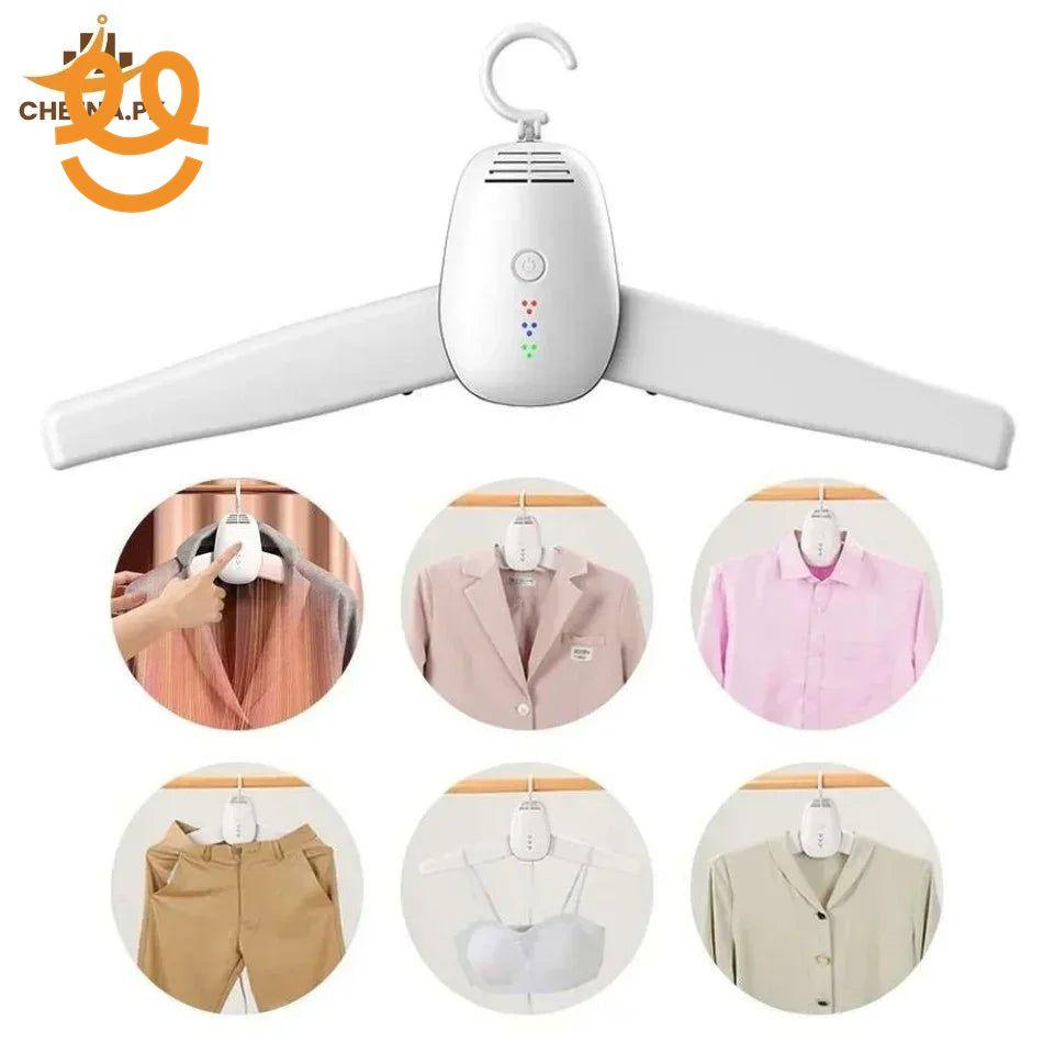 "Multi-Functional Folding Dryer Hanger – Portable Clothes Drying Rack