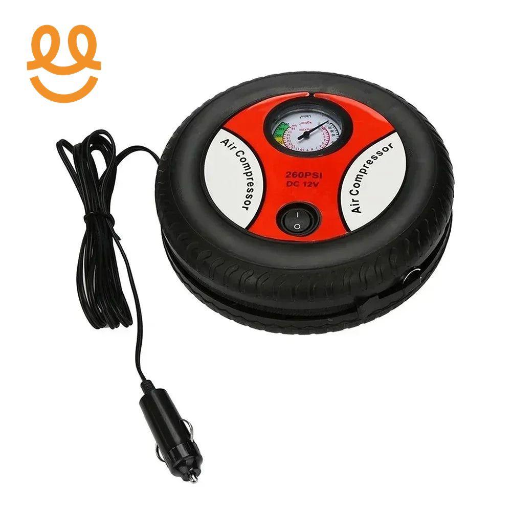 12V Car Tire Inflatable Pump Car Air Compressor Tire Inflator Air Pump 260psi Auto Tyre Inflator Pump Tire Inflation Pump