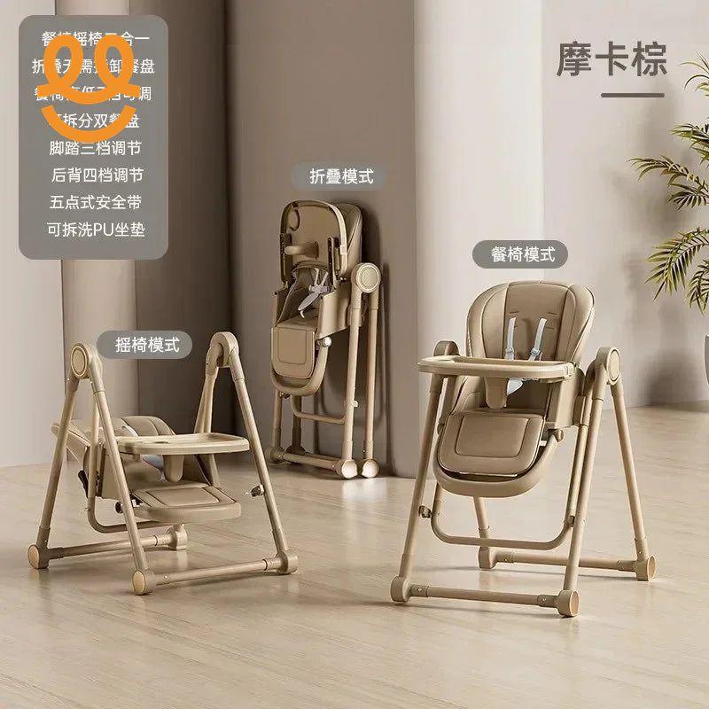 Foldable Sitting and Rocking Children's Dining - Pram - Baby Sitter