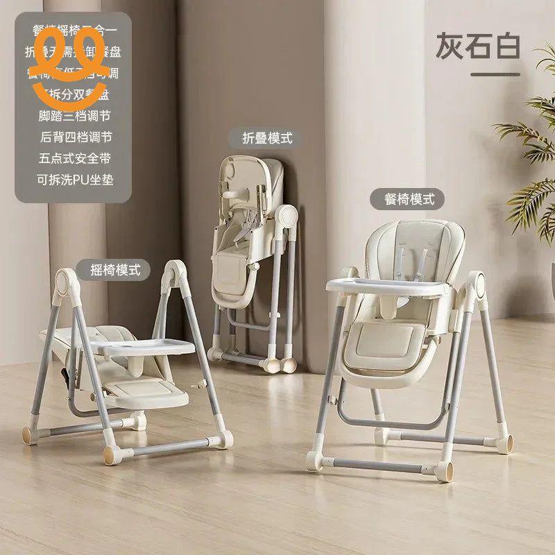 Foldable Sitting and Rocking Children's Dining - Pram - Baby Sitter