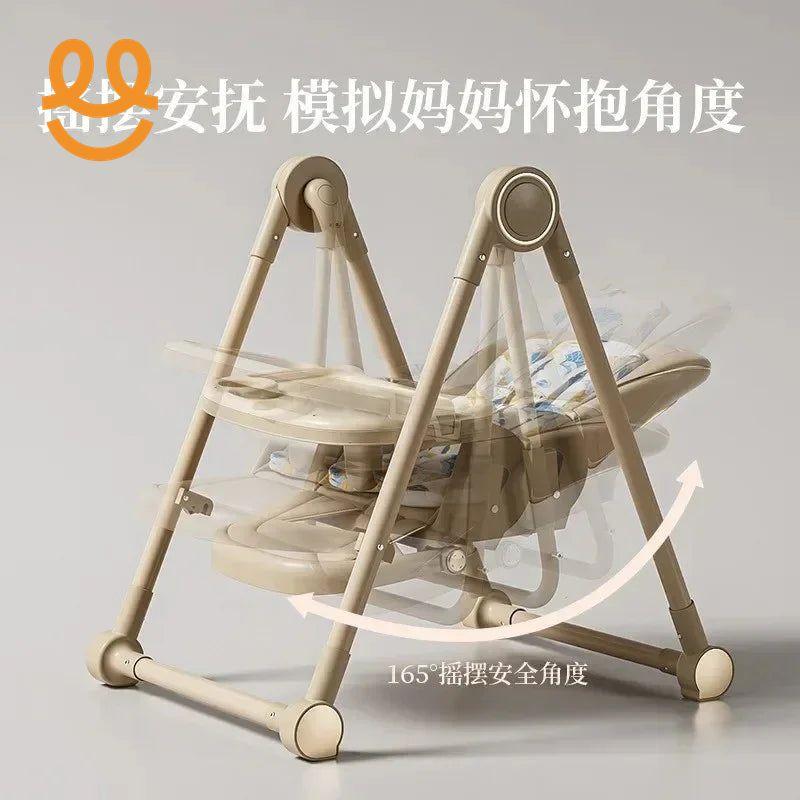 Foldable Sitting and Rocking Children's Dining - Pram - Baby Sitter