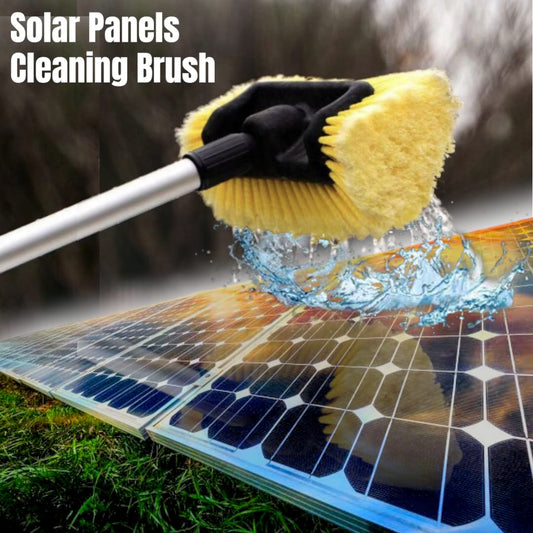 12 FT Imported Solar Panel Cleaning Brush | Aluminum pole design
