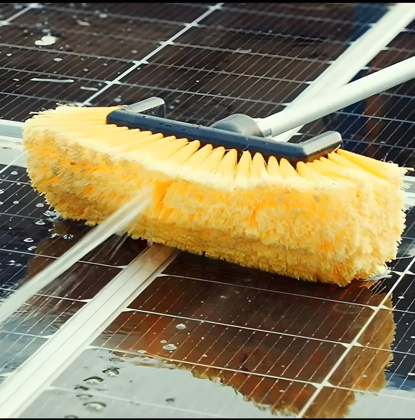 12 FT Imported Solar Panel Cleaning Brush | Aluminum pole design