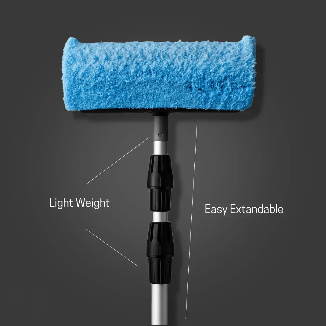 12 FT Imported Solar Panel Cleaning Brush | Aluminum pole design
